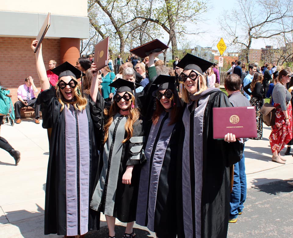 Students celebrate at commencement
