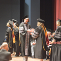 Em Adams receives degree